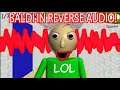 Baldi's Basics with Reversed Audio Files | BALDI'S BASICS MOD [Baldi]