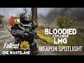 Bloodied Explosive LMG - Fallout 76 One Wasteland Weapon Spotlight