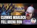 Clowns Warlock Full Arena Run | United in Stormwind | Hearthstone