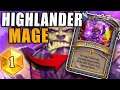 Destroying High Legend w/ Highlander Mage!! | Standard | Hearthstone | Highlander Mage Guide