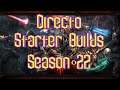 #Diablo3  DIRECTO Repaso de starters builds y Consejos de inicio para la  Season 22