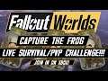Fallout 76 Custom Worlds - Capture The Frog Live PvP Survival Stream