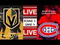 Golden knights vs HABS Game 4 LIVE | NHL Stanley Cup Playoffs Stream [Text-To-Speech]