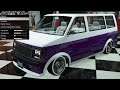 GTA 5 - Past DLC Vehicle Customization - Declasse Moonbeam Custom (Chevy Astro Van)