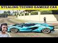 GTA 5: STEALING Techno Gamerz LAMBORGHINI From Military Base | Should i Gift this Car to AJ Gaming ?
