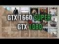 GTX 1660 SUPER vs GTX 1080 Benchmarks | 59 tests