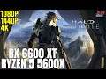 Halo Infinite | Ryzen 5 5600x + RX 6600 XT | 1080p, 1440p, 4K benchmarks!