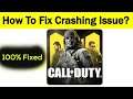 How to Fix Call of Duty Mobile App Keeps Crashing Problem in Android & Ios - Fix Crash Issue