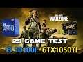 I3 10100F + GTX 1050Ti 4Gb 29 Game Test FPS 1080P FullHD