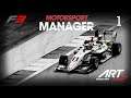 Motorsport Manager Mod F1 Manager 2021 № 1. Российский пилот и первая гонка в Формуле 3