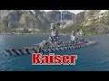 Path To The Bismarck! Kaiser (World of Warships Legends Xbox Series X) 4k