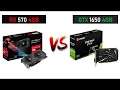 RX 570 4GB vs GTX 1650 4GB - i5 8400 - Gaming Comparisons