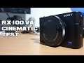 Sony Cybershot RX100 VA (5A) - Cinematic Camera Test 2019/2020 - First day ownership