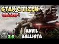Star Citizen: Обзор: ANVIL BALLISTA 120$