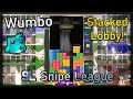 Tetris 99 - Stacked Stream Snipe Lobby - Insane Clutch Victory