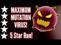The most FUN Virus?? High Mutation Run - 5 Stars!! | Plague Inc: Evolved