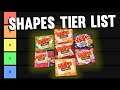 The ULTIMATE Shapes Tier List