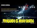 World War Z - Probando el Modo Horda. ( Gameplay Español ) ( Xbox One X )