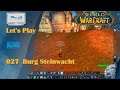 WoW Classic #027 - Burg Steinwacht  💻 Let's Play 😍 Gameplay 💻 deutsch