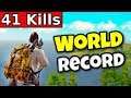 41 KILLS "WORLD RECORD" Solo vs Squads | Call of Duty Mobile Battle Royale