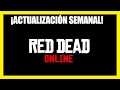 ACTUALIZACION SEMANAL RED DEAD REDEMPTION 2 ONLINE DESCUENTOS BONIFICACION 2021