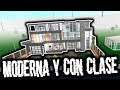CASA MUY MODERNA Y *CON CLASE* | BLOXBURG | ROBLOX
