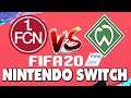 FIFA 20 Nintendo Switch Núremberg vs Werder Bremen