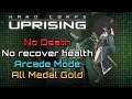 Hard Corps: Uprising [Sayuri - Arcade Mode] No Death, Rank S, All Medal Gold (Sin Morir, Rango S)