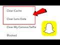 How To Clear Snapchat Cache And Lens Data | How To Clear Cache And Lens Data In Snapchat