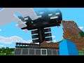 How to play TITAN WITHER BOSS in Minecraft HOW TO TROLL PLAYERS AS TITAN WITHER  Gameplay