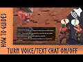 How To Turn On/Off Text, Voice Chat [TF2]