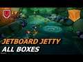 Jetboard Jetty: All Boxes (with checkpoint numbers) - Crash Bandicoot 4 walkthrough