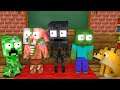 Monster School : HORROR CHALLENGE ALL EPISODES - Minecraft Animation