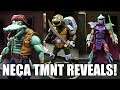 New NECA TMNT Figure Reveals - Cartoon Slash, Leatherhead, and Turtles in Time Shredder!