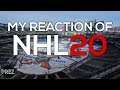 NHL 20 News - My Reaction of The Cover!