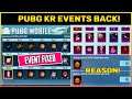Pubg Mobile Kr Event Not Showing || Real Reason || Abhi Event Wapas Milegi Explained (Hindi)