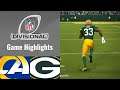 Rams vs. Packers Divisional Round | Madden 21 Simulation Highlights