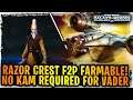 Razor Crest F2P Farmable! - NO KAM REQUIRED FOR LORD VADER -  Executor Release Date Confirmed
