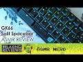 Relaxing Reviews | Mo' Spacebar, Mo' Problems? GK66 Split Spacebar Mechanical Keyboard ASMR Review