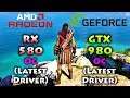 RX 580 OC New Driver vs GTX 980 OC New Driver | 1080p 1440p PC Gameplay Benchmark