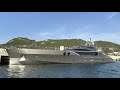 SANAM, 52.4m Palmer Johnson built super yacht docked at Mid Harbour Marina, Gibraltar