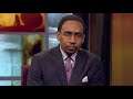 Stephen A. LAUGHS at Camelo wanting a FAREWELL TOUR!!