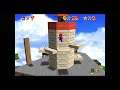 Super Mario 64 (Switch 3D All Stars) - Whomp's Fortress - To The Top Of The Fortress (Star #2)