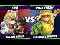 S@X 432 Losers Semis - Xia! (Fox) Vs. Pink Fresh (Min Min) Smash Ultimate  - SSBU