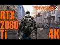 The Division 2 4K UltraHD Rtx 2080 Ti Fps Performance Ultra!!