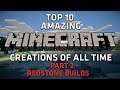 Top 10 AMAZING Minecraft creations - Redstone Creations - Part 2