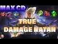 True Damage Natan Is So OP | Burst DMG Max CD | Mobile Legends
