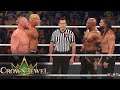 WWE October 12, 2021 - Brock Lesnar & Goldberg vs. Roman Reigns & Bobby Lashley - CROWN JEWEL 2021
