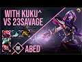 Abed - Templar Assassin | with Kuku^ | vs 23savage | Dota 2 Pro Players Gameplay | Spotnet Dota 2