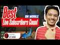 Add Awesome Live Subscribers Count On Mobile Live Stream [Hindi]
